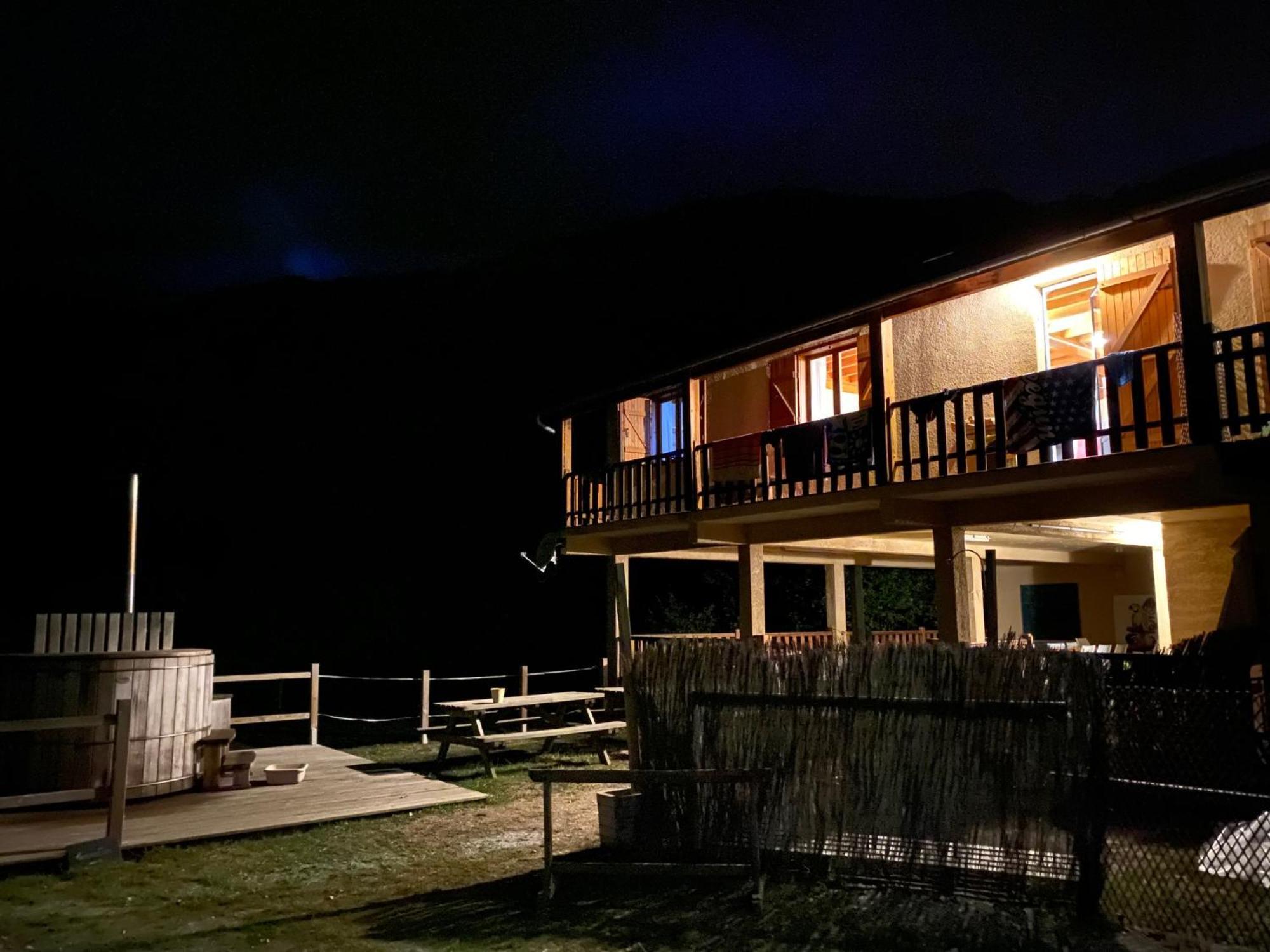 Les Marmottes Pour 12 Avec Bain Nordique Privatif Villa Camous Buitenkant foto
